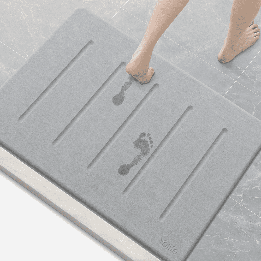Yolife 32"x20" Diatomite Bath Mat: $32.35 Yolife 32"x20" Diatomite Bath Mat: $32.35