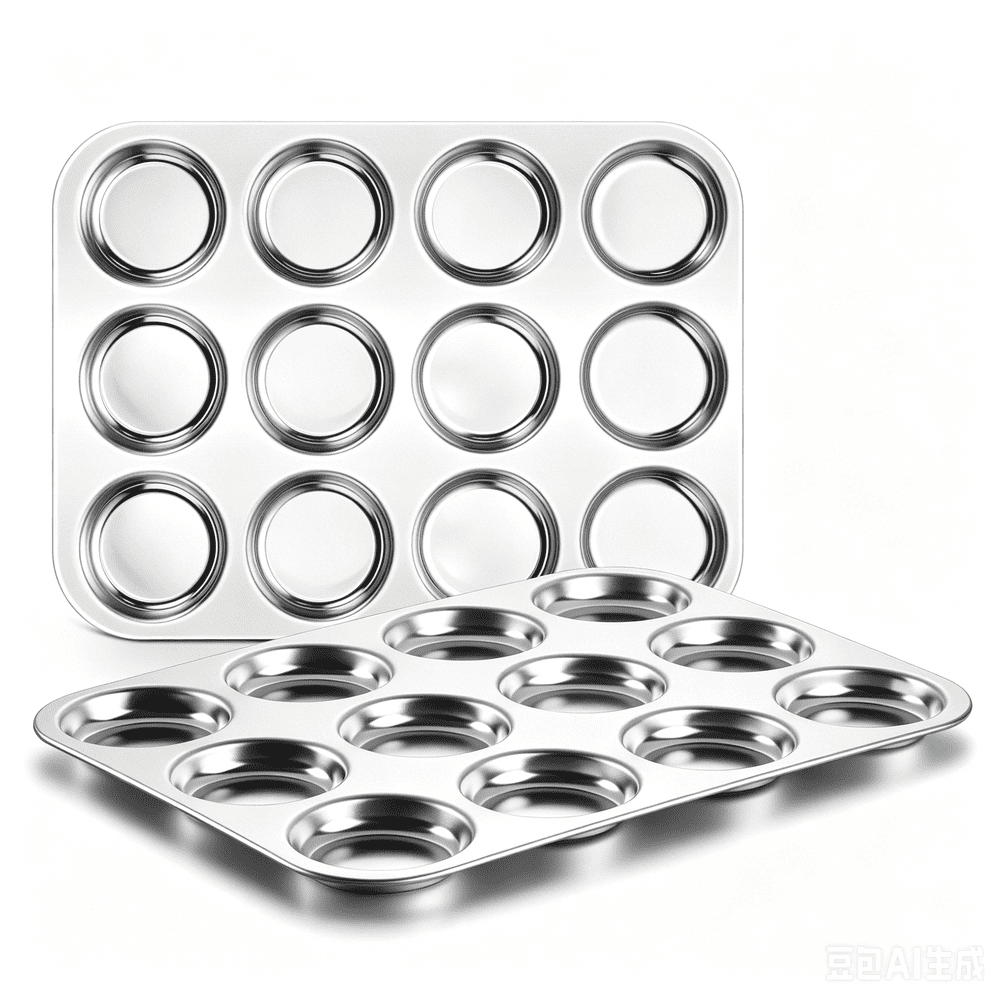 Walchoice 12-Cup Muffin Top Pan 2-Pack: $15.99