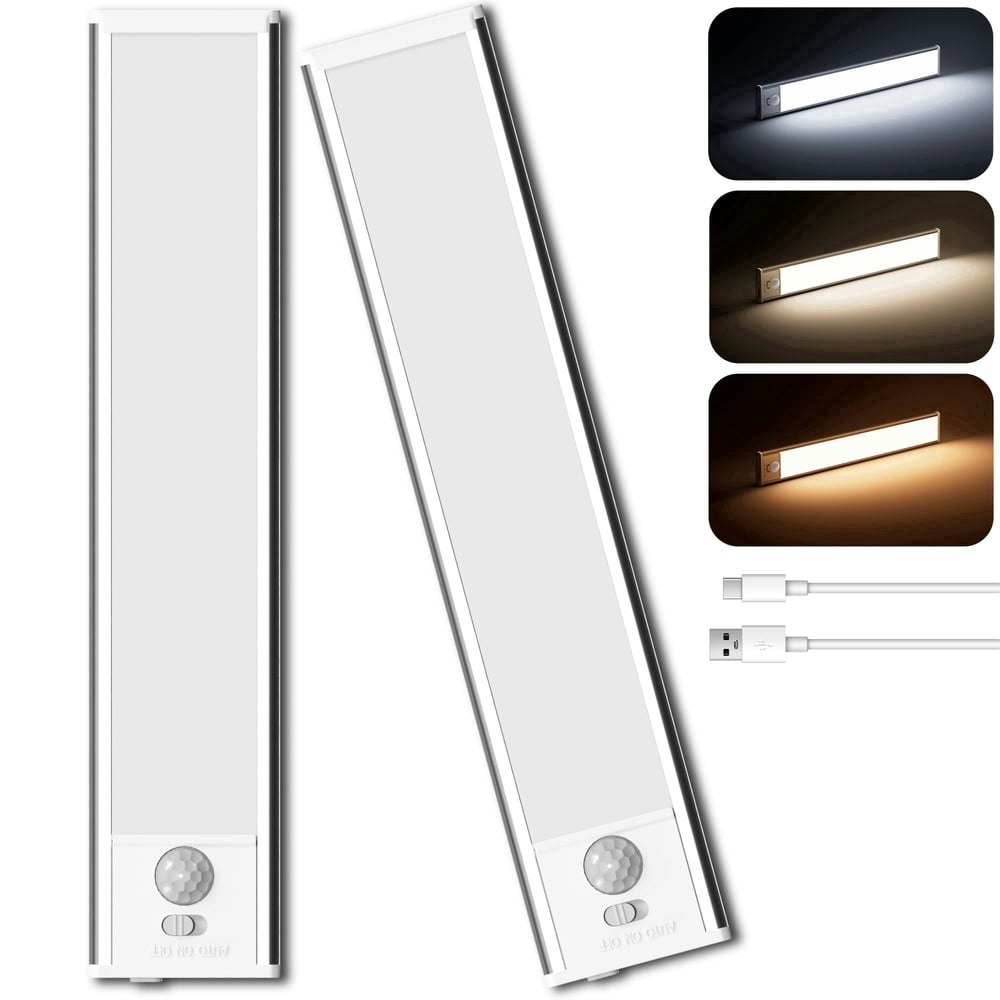 Gupup 34-LED Motion Sensor Under Cabinet Light 2-Pack: $11.67 Gupup 34-LED Motion Sensor Under Cabinet Light 2-Pack: $11.67