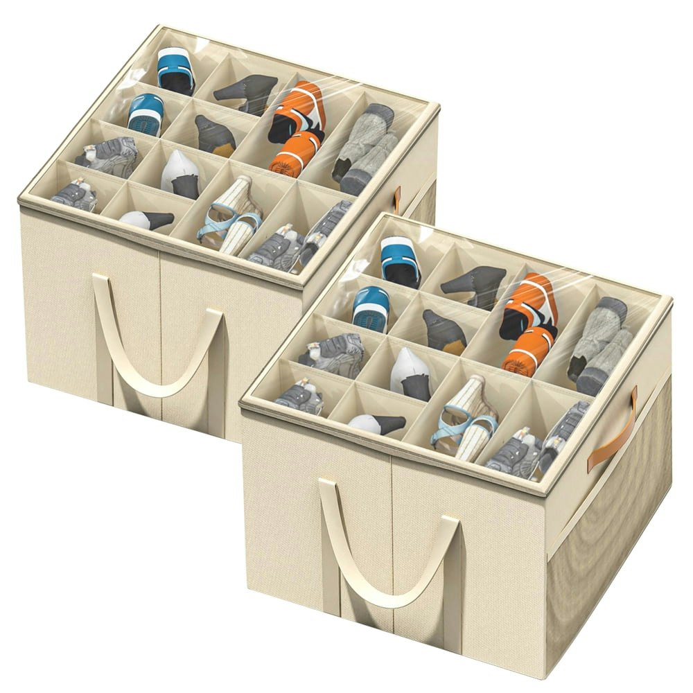 Aokeyee Shoe Storage Organizer 2-Pack: $21.99 Aokeyee Shoe Storage Organizer 2-Pack: $21.99