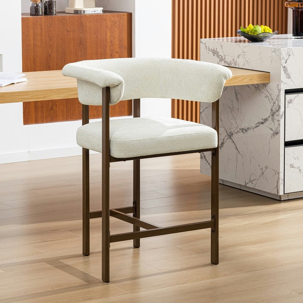 Primy Counter Height Padded Bar Stool: $125.99 Primy Counter Height Padded Bar Stool: $125.99