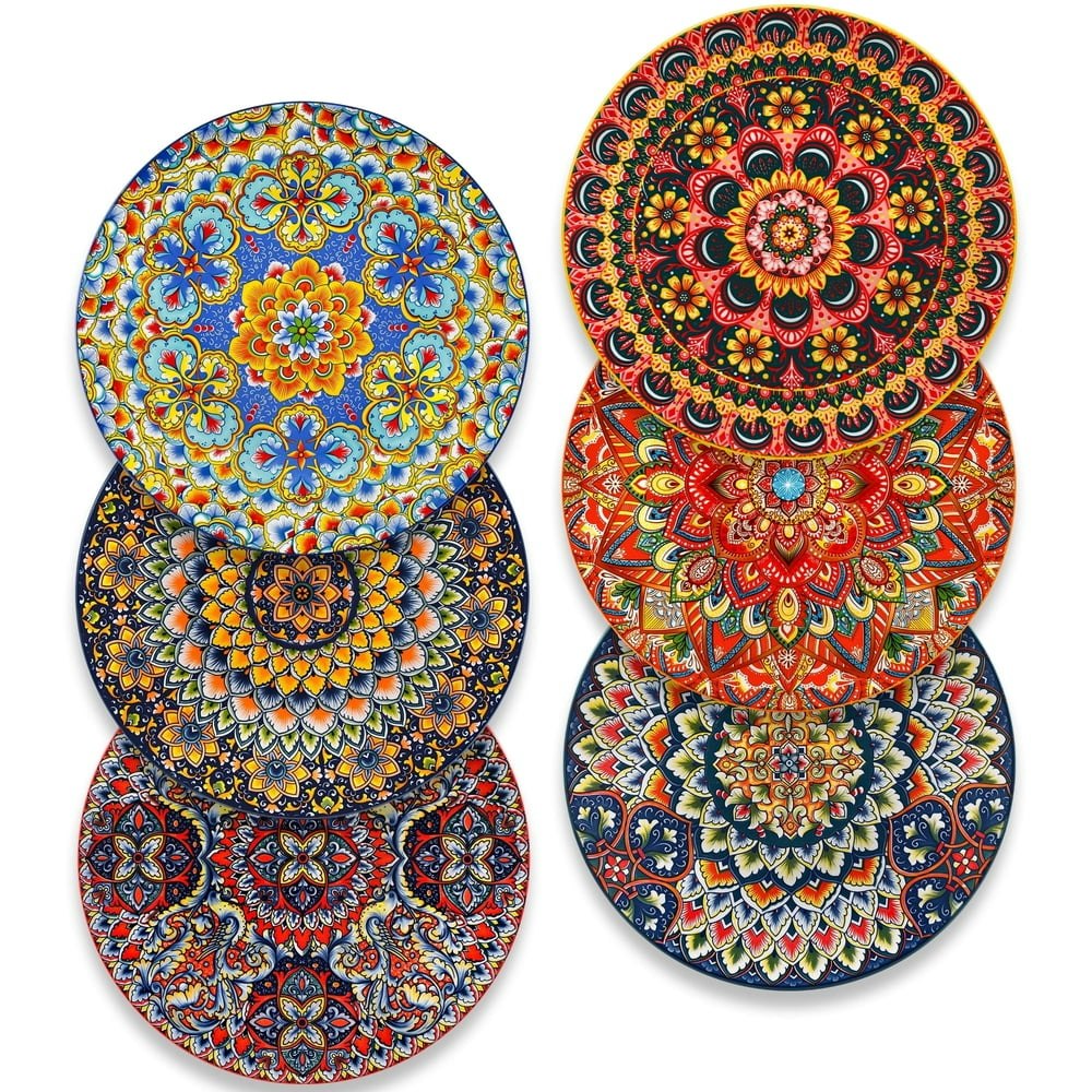 Vancasso 10.5-inch Ceramic Dinner Plate 6-Pack: $32.99