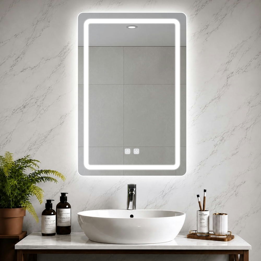 Warm&Love 20x28-Inch LED Bathroom Mirror: $30.99 Warm&Love 20x28-Inch LED Bathroom Mirror: $30.99