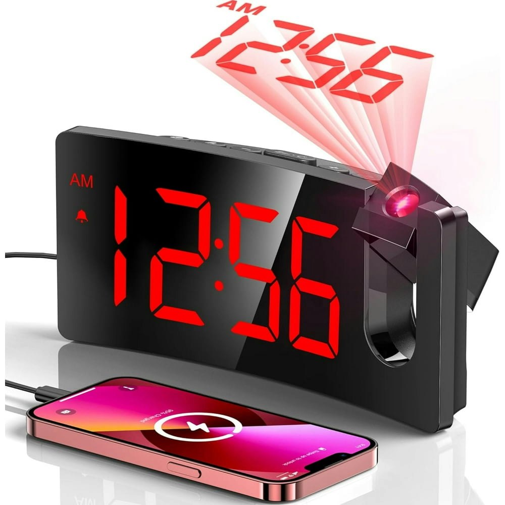 VictSing Projection Alarm Clock: $17.99 VictSing Projection Alarm Clock: $17.99
