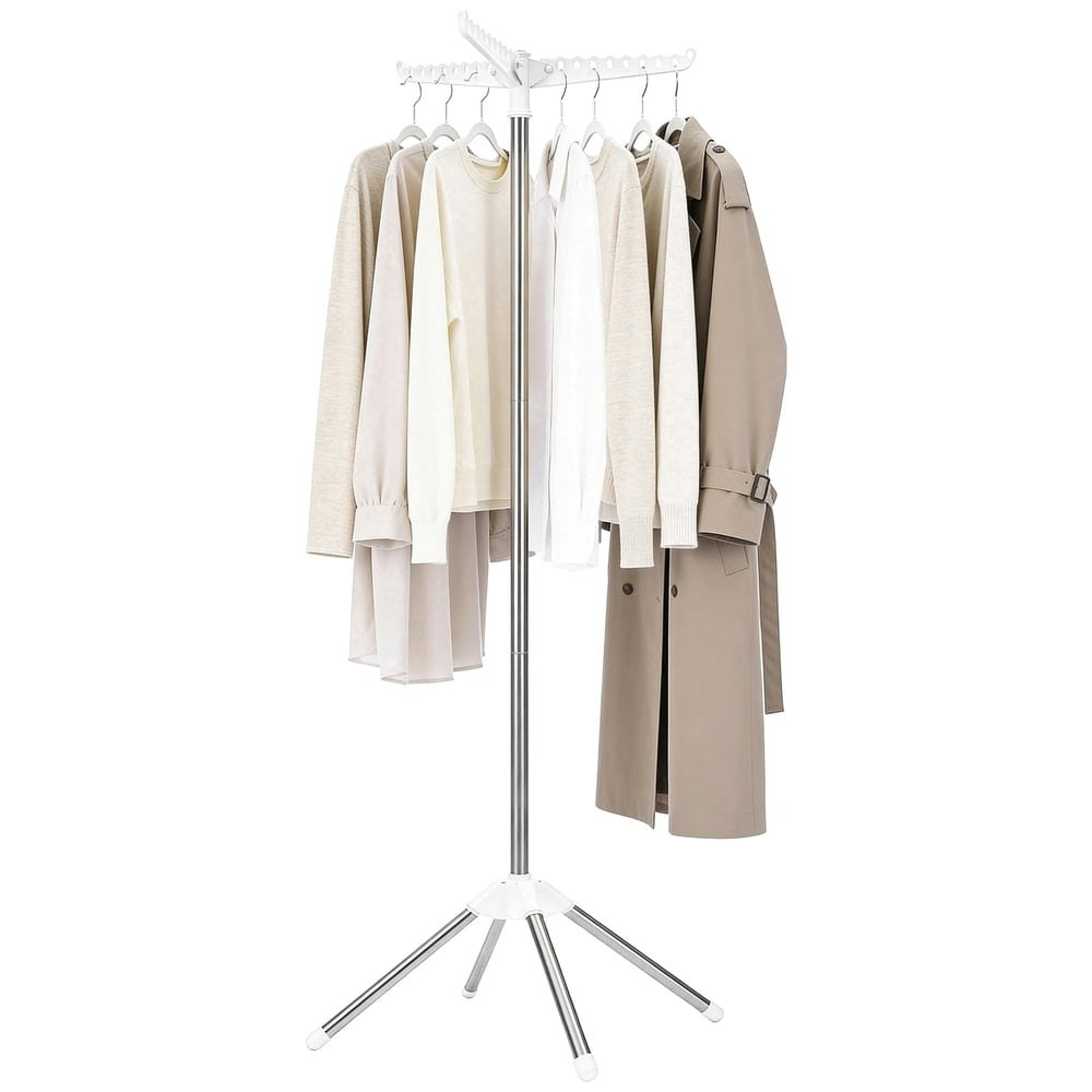 Yalumo 62-Inch Foldable Stainless Steel Laundry Drying Rack: $20.99