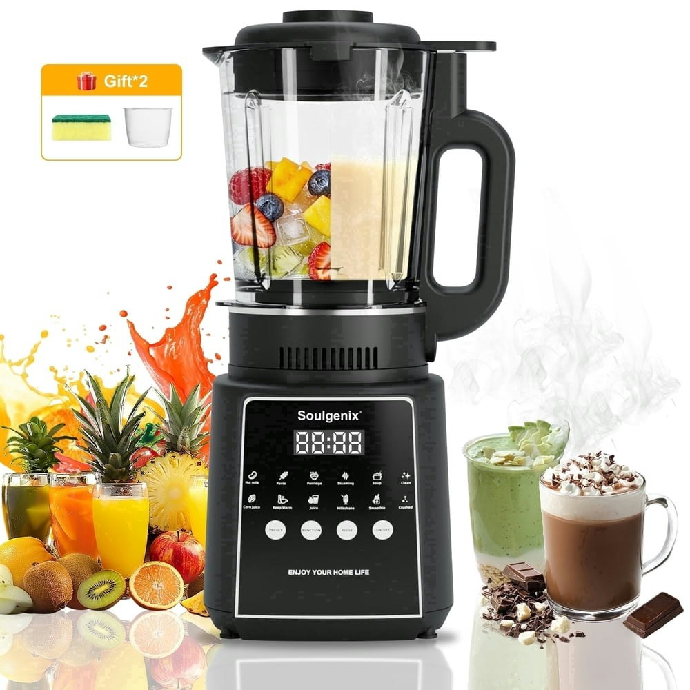 Soulgenix 1,200W 55oz Countertop Blender: $59.99