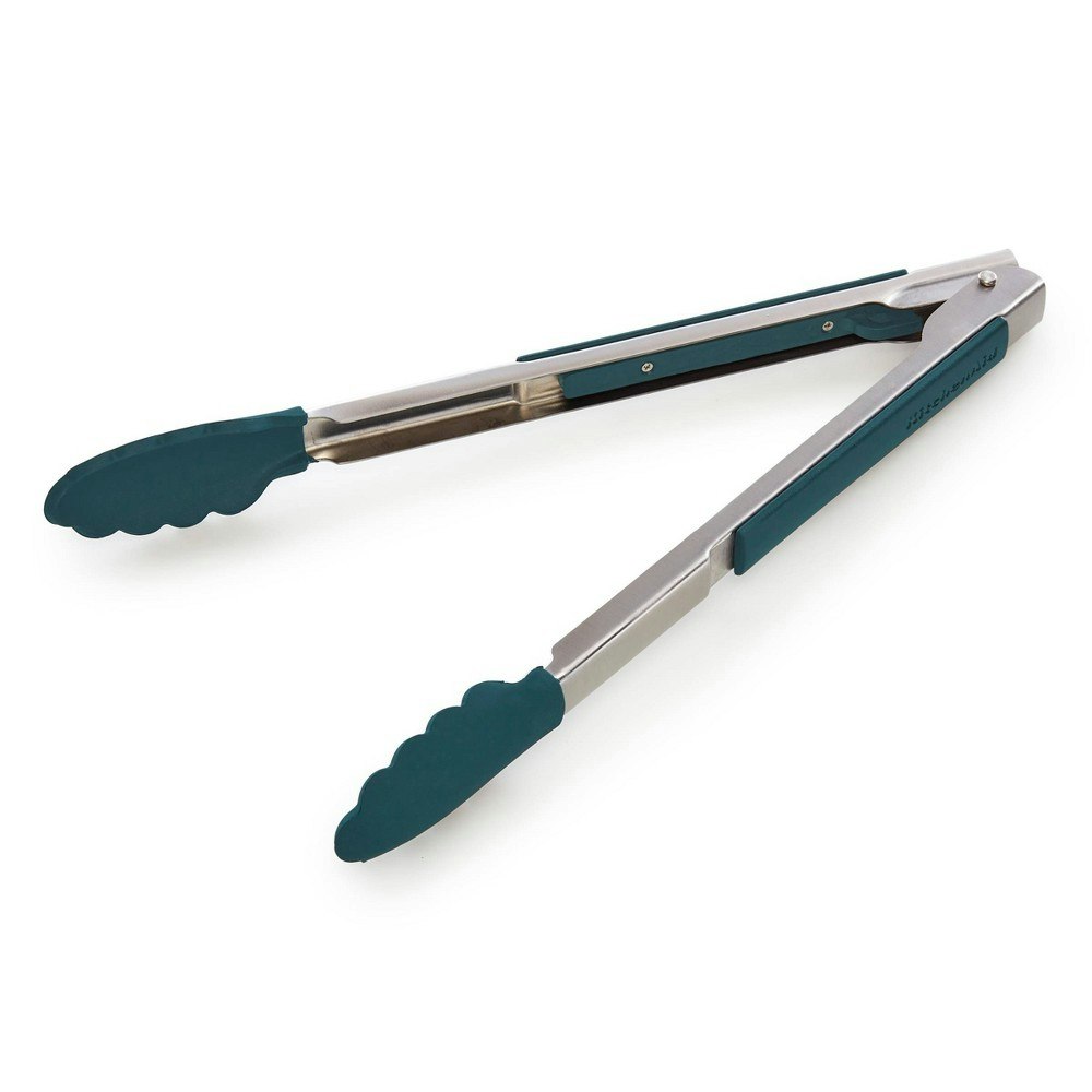 KitchenAid 12-inch Side Locking Silicone Tip Tong: $17.99 KitchenAid 12-inch Side Locking Silicone Tip Tong: $17.99