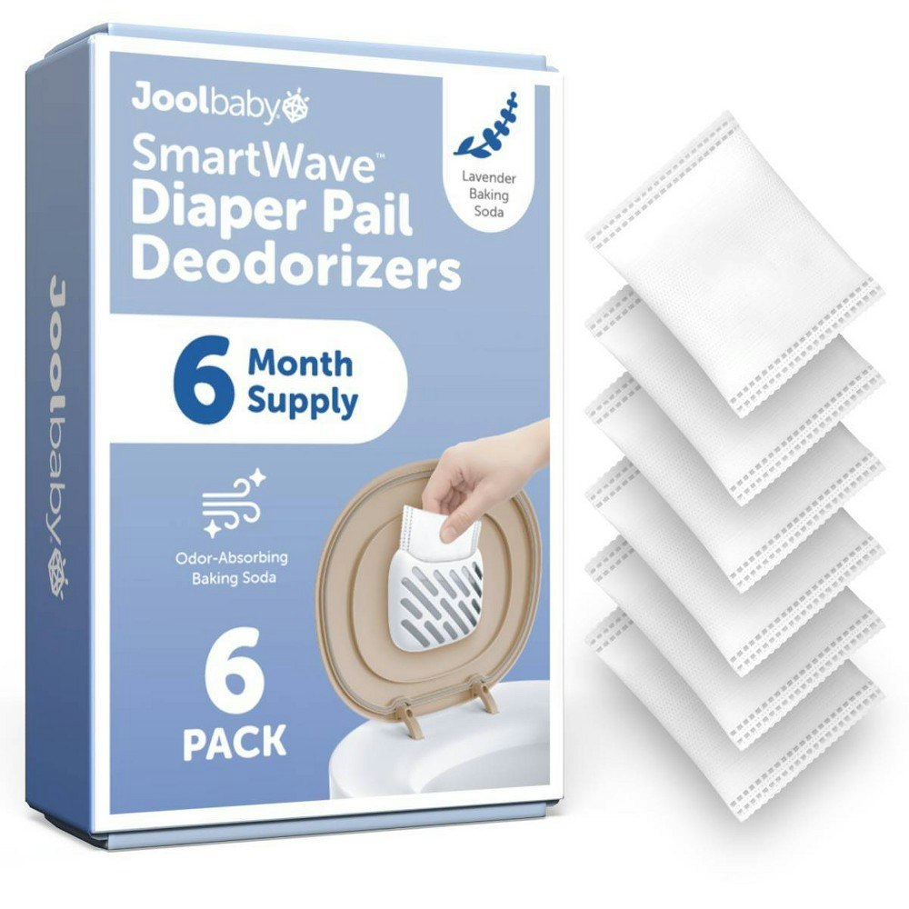 Jool Baby SmartWave Touch-Free Diaper Pail Refill Filter 6-Pack: $7.99
