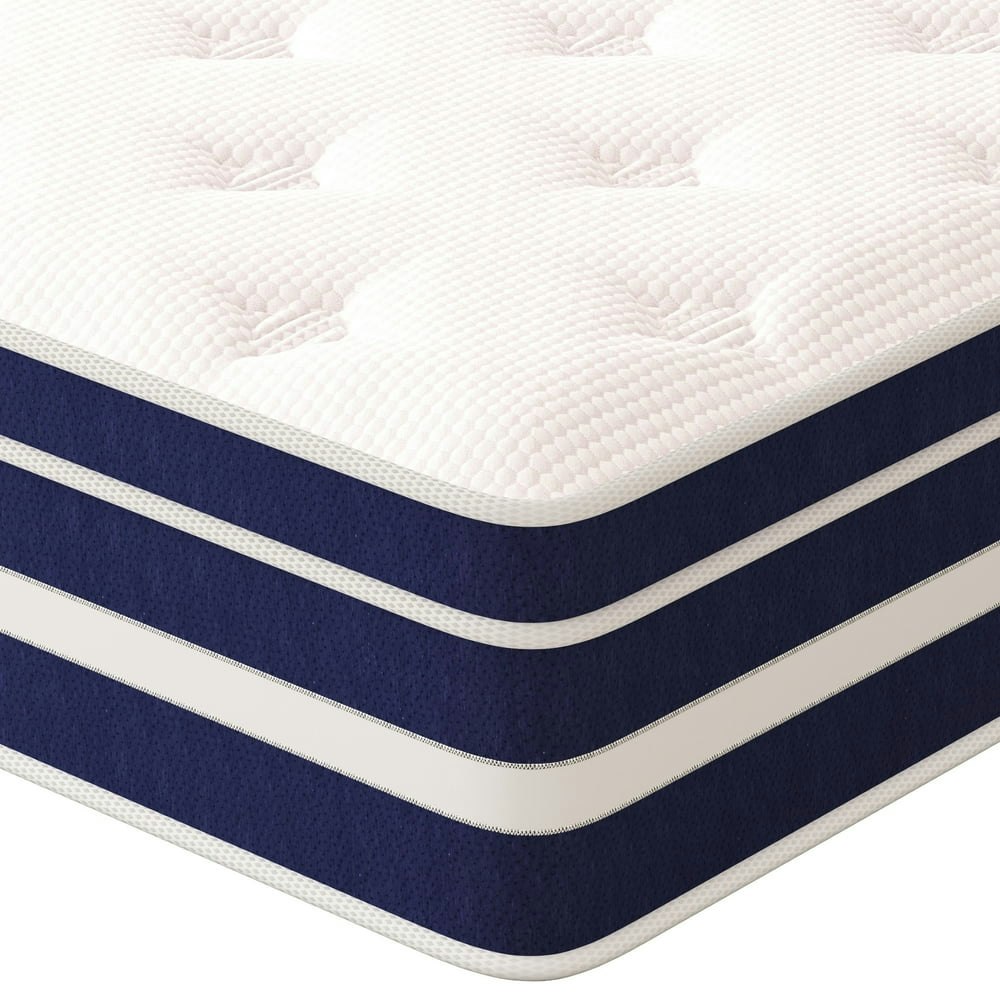 Guukin 12-inch Queen Memory Foam and Spring Hybrid Mattress: $147.99