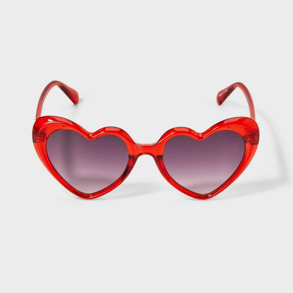 Wild Fable Women's Heart-Shaped Sunglasses: $15