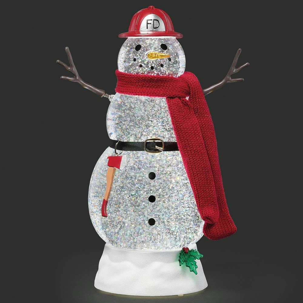 Roman 11-inch Lighted Swirl Snowman Fireman: $112.99 Roman 11-inch Lighted Swirl Snowman Fireman: $112.99