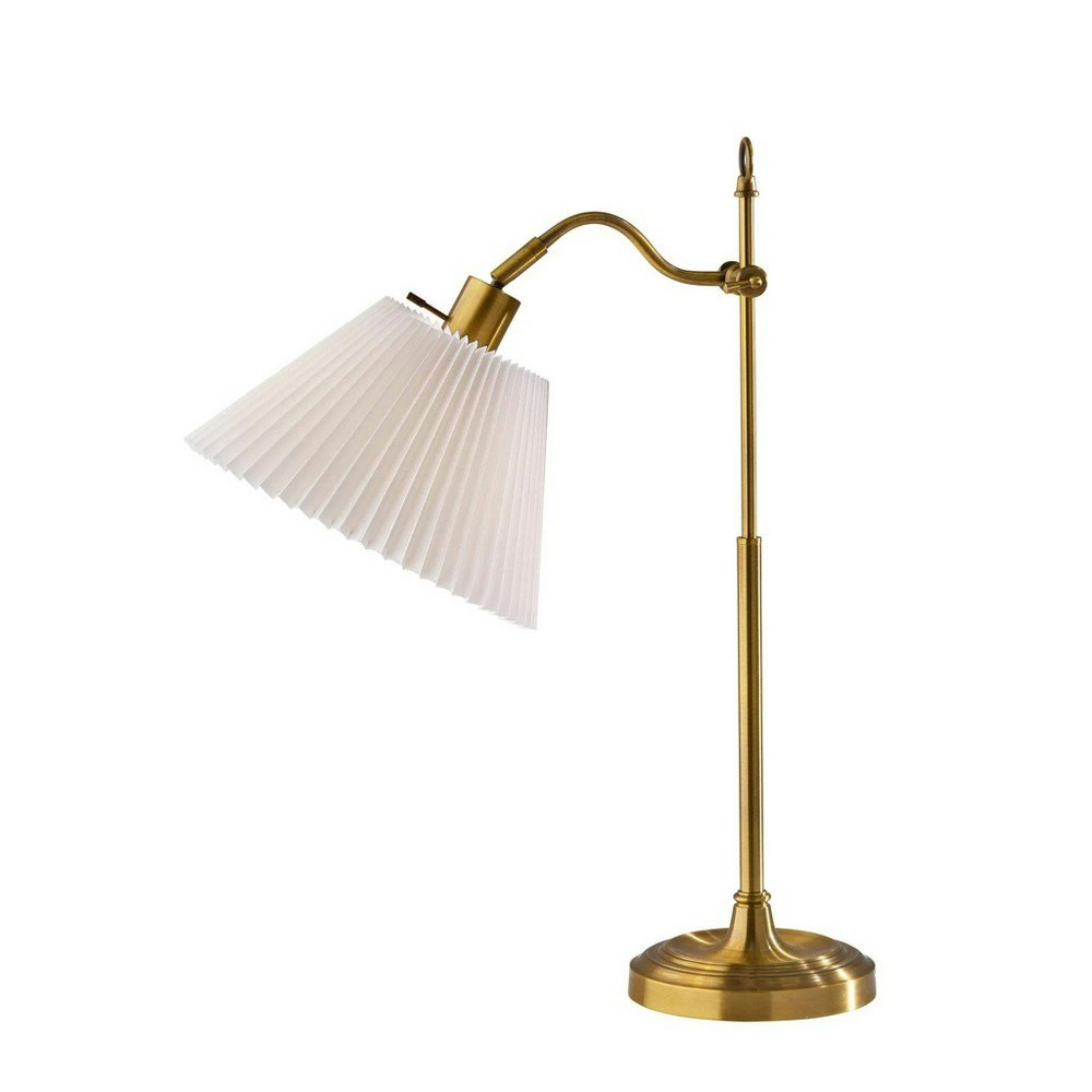 Adesso Derby Antique Brass Table Lamp: $172.99 Adesso Derby Antique Brass Table Lamp: $172.99