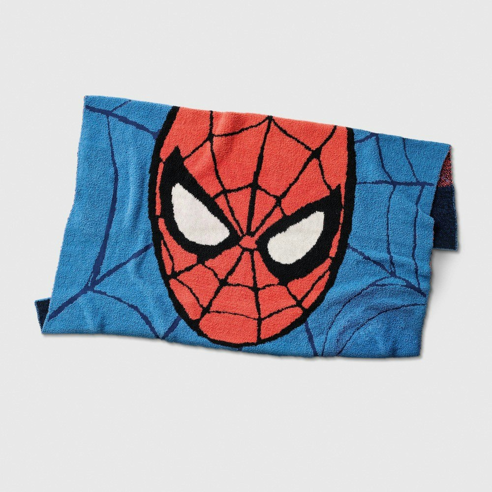 Marvel Spider-Man Mask Knit Kids' Throw Blanket: $25 Marvel Spider-Man Mask Knit Kids' Throw Blanket: $25