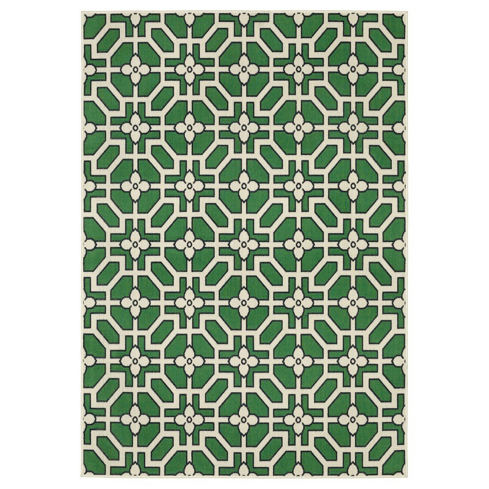 Captiv8e Designs 1'10"x7'3" Hilo Geometric Runner Rug: $39.49