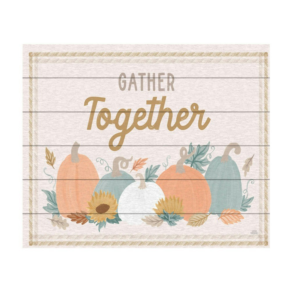 Trademark Fine Art 18"x22" Laura Marshall Festive Friendsgiving Wood Slat Art: $49.99 Trademark Fine Art 18"x22" Laura Marshall Festive Friendsgiving Wood Slat Art: $49.99