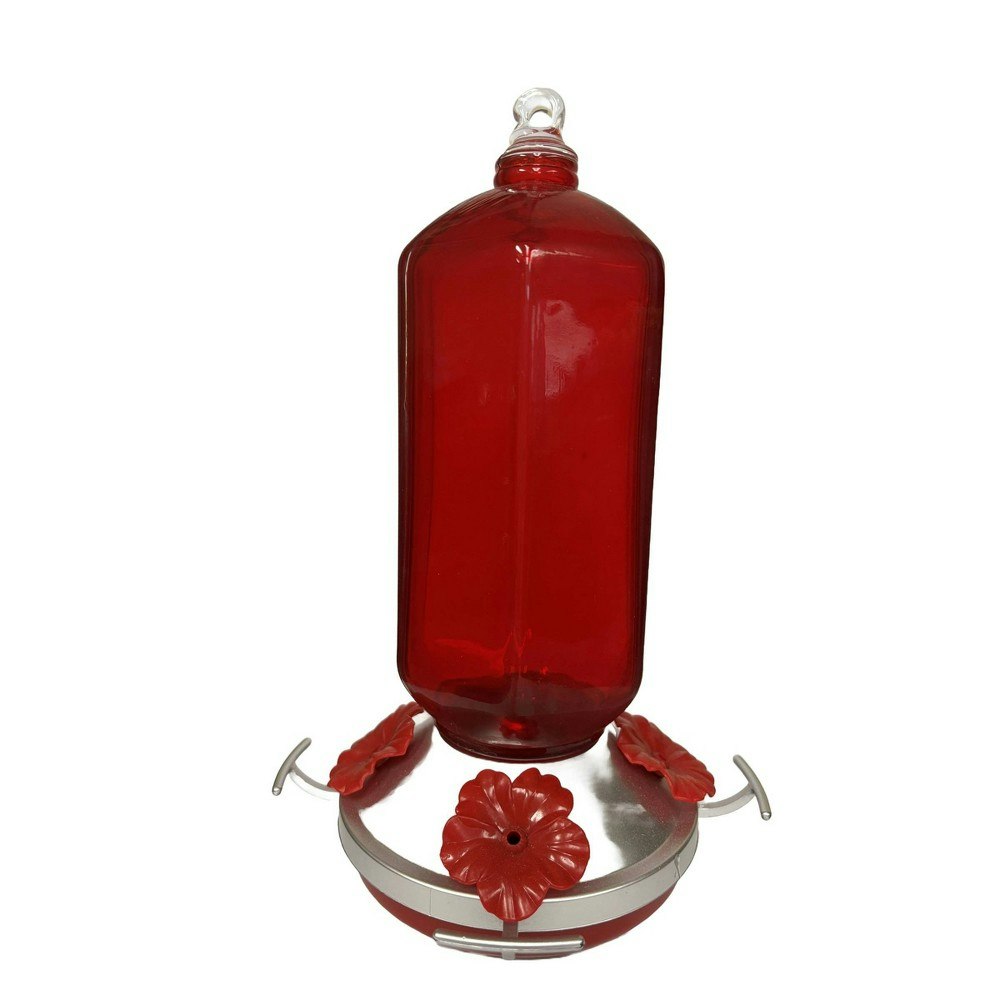 Ultimate Innovations 15-inch Glass Hummingbird Feeder: $50.99 Ultimate Innovations 15-inch Glass Hummingbird Feeder: $50.99