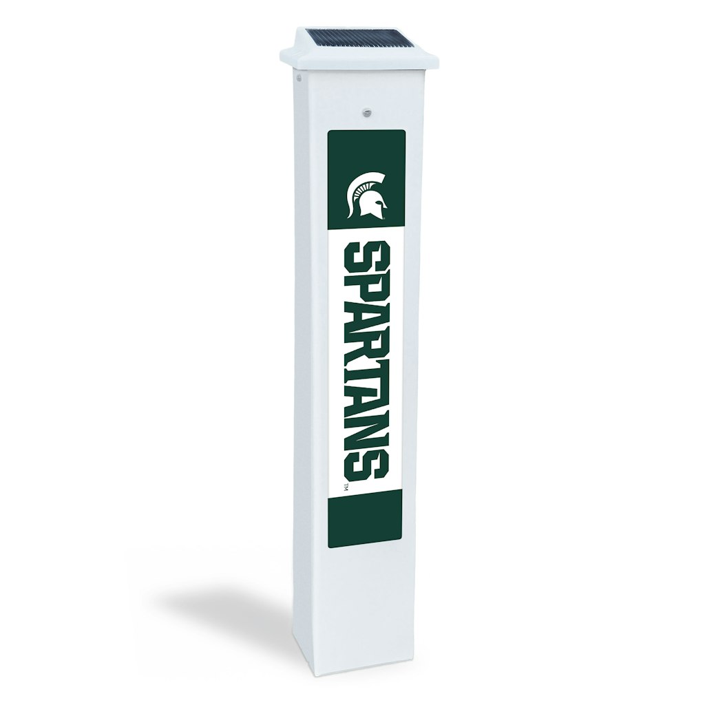 Michigan State Spartans 25-Inch Solar Light Post: $84.99
