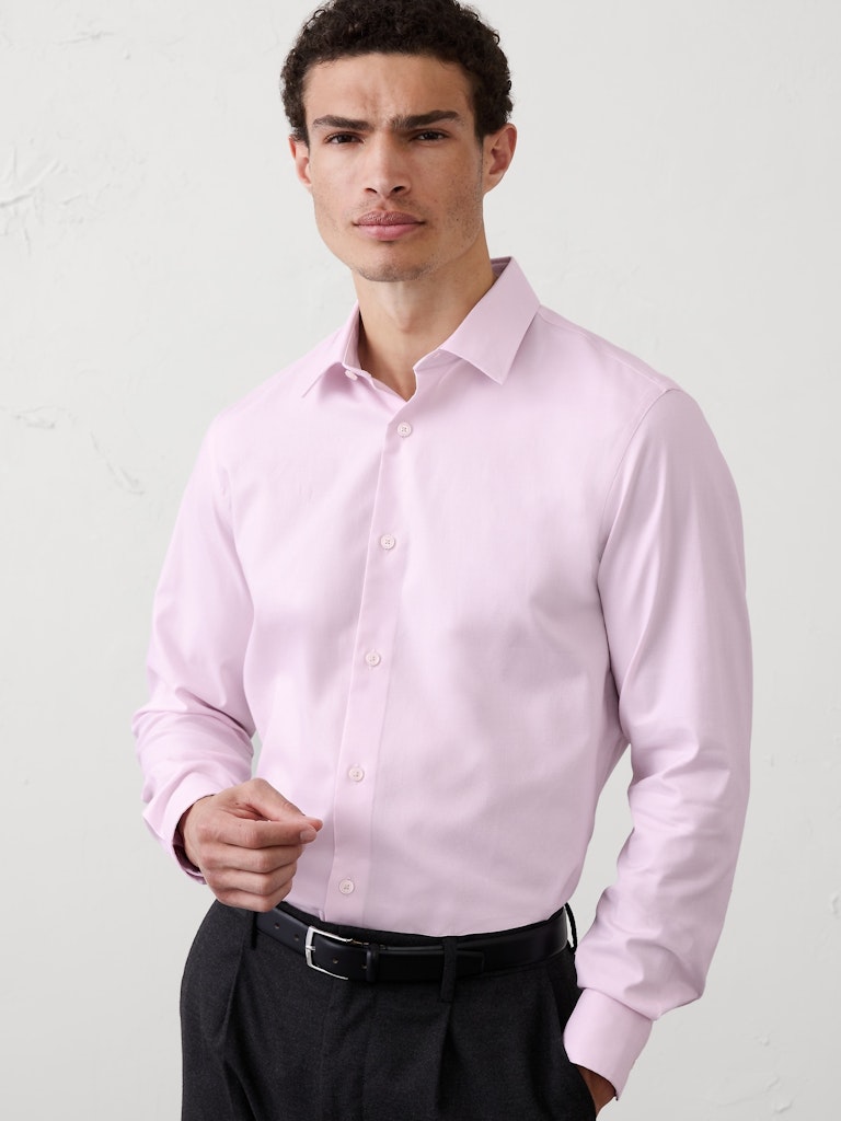 Athletic-Fit Dress Shirt: $40 Athletic-Fit Dress Shirt: $40