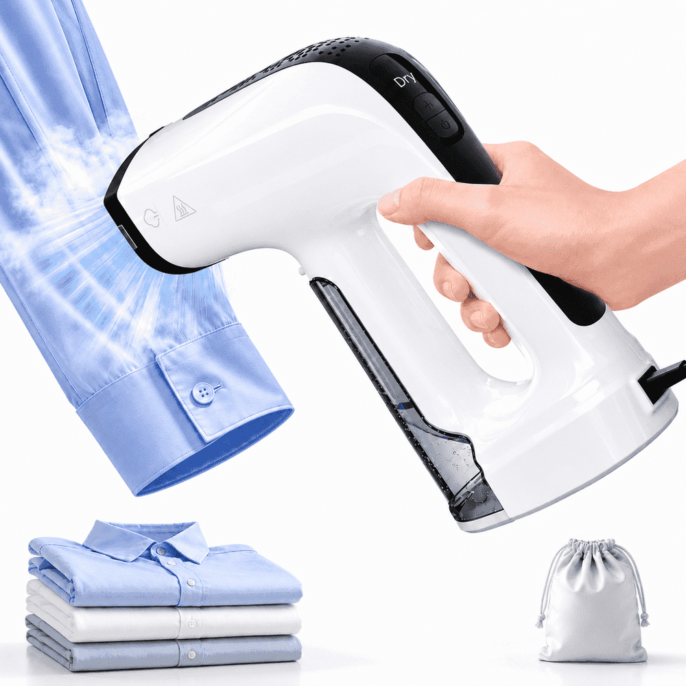 Hicloud 3-Mode Handheld Garment Steamer and Vacuum: $38.99 Hicloud 3-Mode Handheld Garment Steamer and Vacuum: $38.99