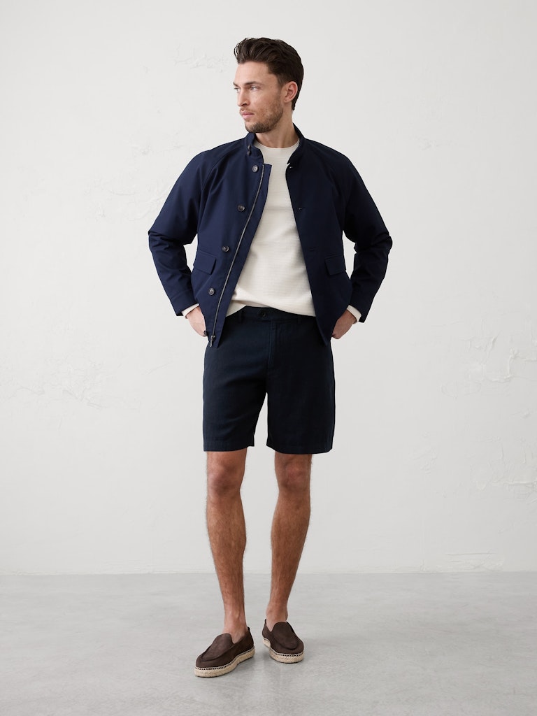 Slim-Fit 7-Inch Linen-Blend Shorts: $25 Slim-Fit 7-Inch Linen-Blend Shorts: $25