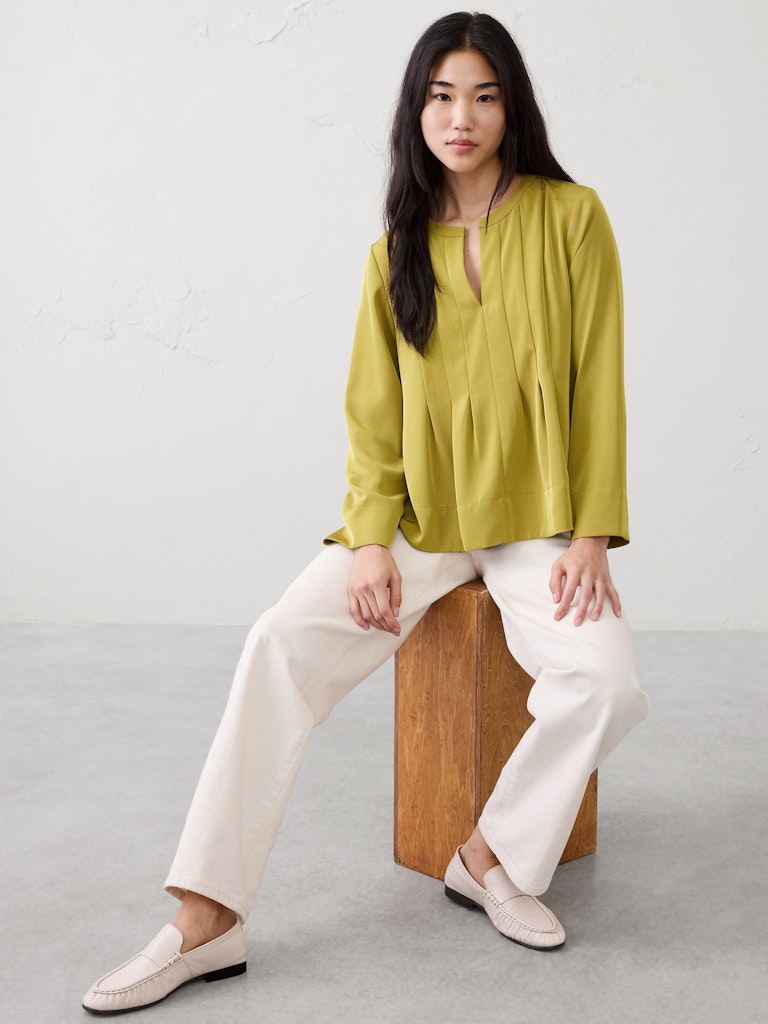 Pleated Swing Top: $59.97 Pleated Swing Top: $59.97