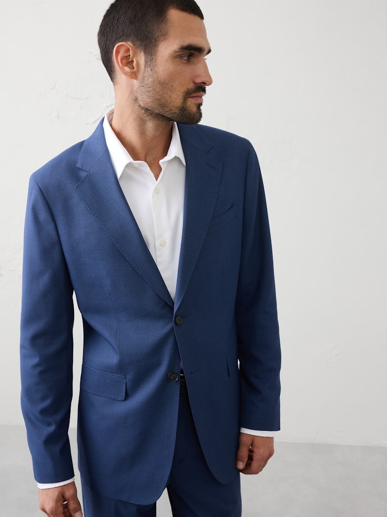 Mini Check Suit Jacket: $96 Mini Check Suit Jacket: $96