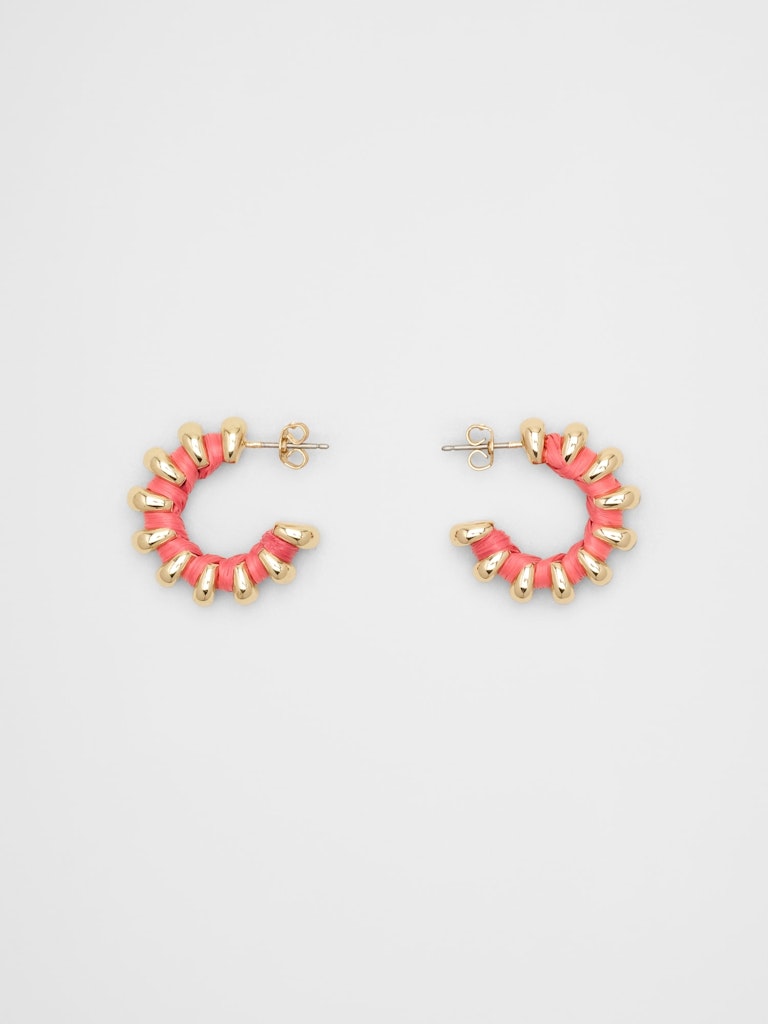 Thread Huggie Earrings: $20 Thread Huggie Earrings: $20