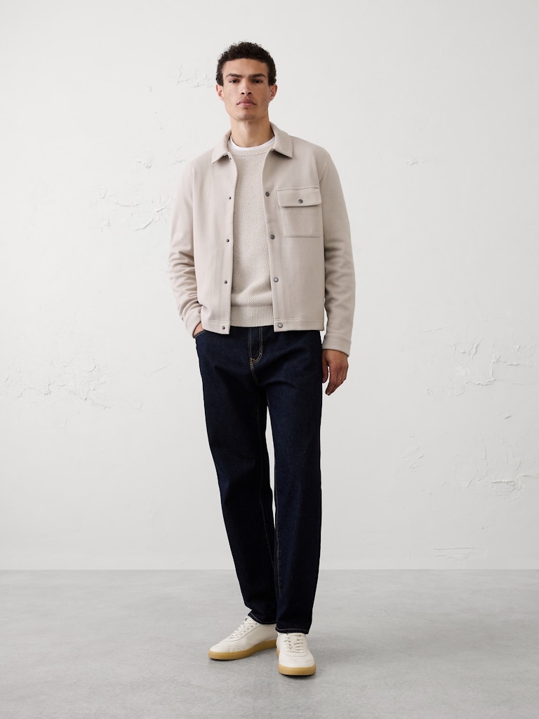 Knit Shirt Jacket: $60 Knit Shirt Jacket: $60