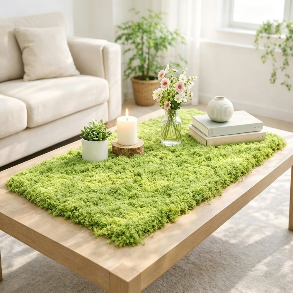 Fsznkj 0.5m x 1m Artificial Moss Mat: $10.34 Fsznkj 0.5m x 1m Artificial Moss Mat: $10.34