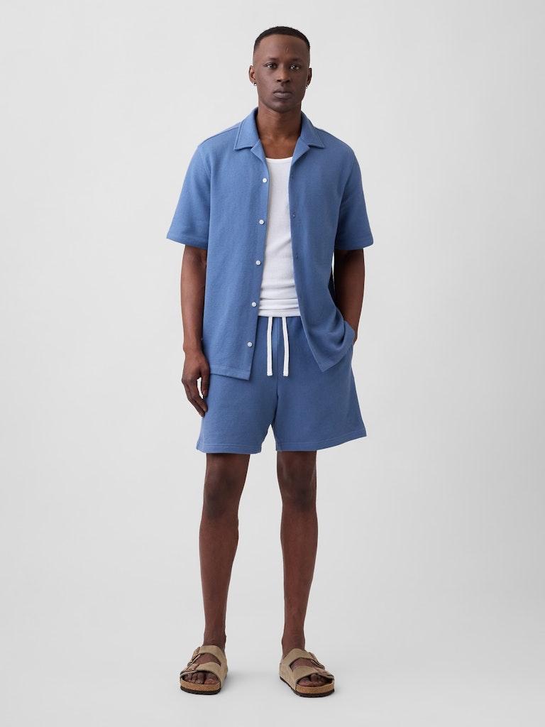 7-Inch French Terry Shorts: $13.99 7-Inch French Terry Shorts: $13.99