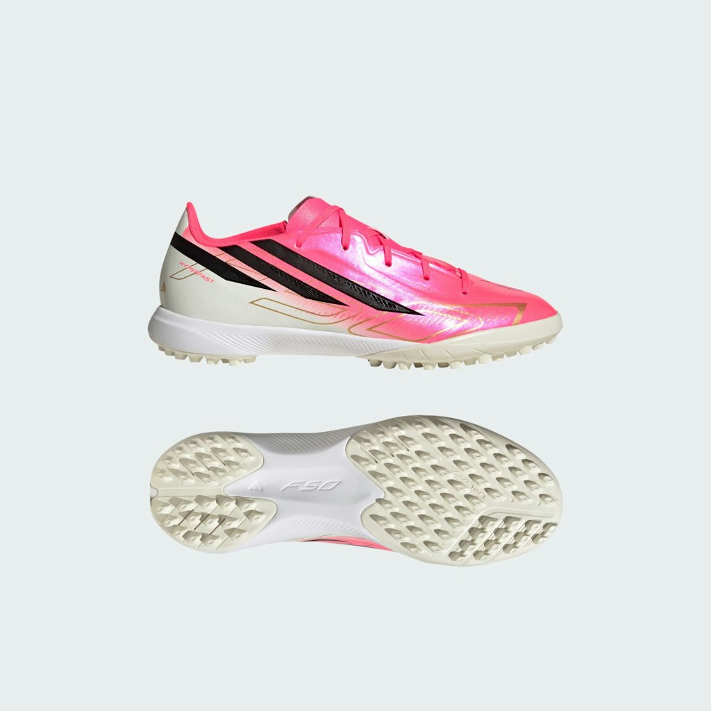 F50 Hyperfast Turf Soccer Cleats Kids: $70