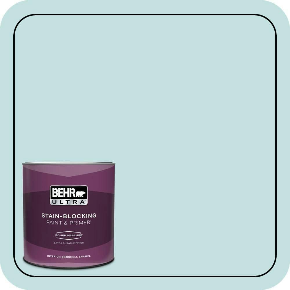 Peek a Blue 1-Quart Extra Durable Eggshell Interior Paint and Primer: $22.98 Peek a Blue 1-Quart Extra Durable Eggshell Interior Paint and Primer: $22.98