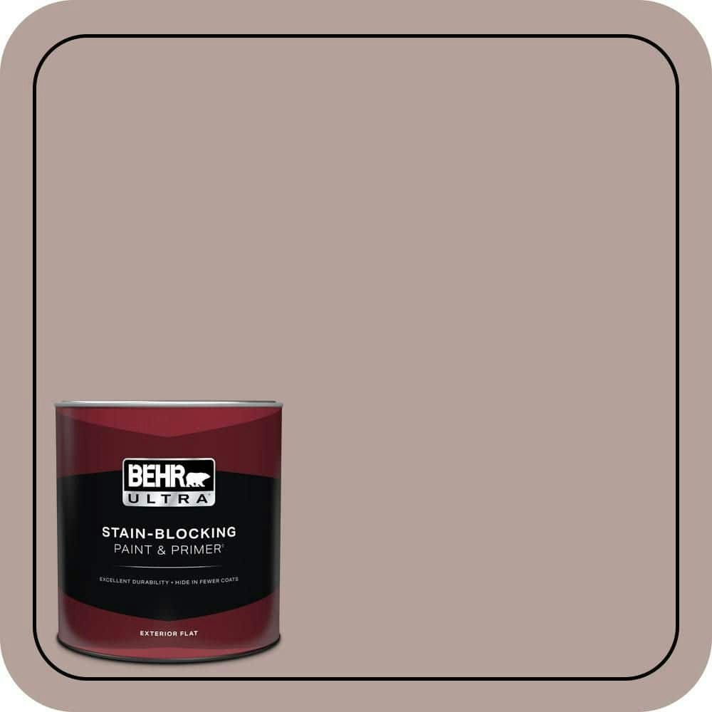 Plum Taupe Flat Exterior Paint and Primer 1-Quart: $28.98 Plum Taupe Flat Exterior Paint and Primer 1-Quart: $28.98