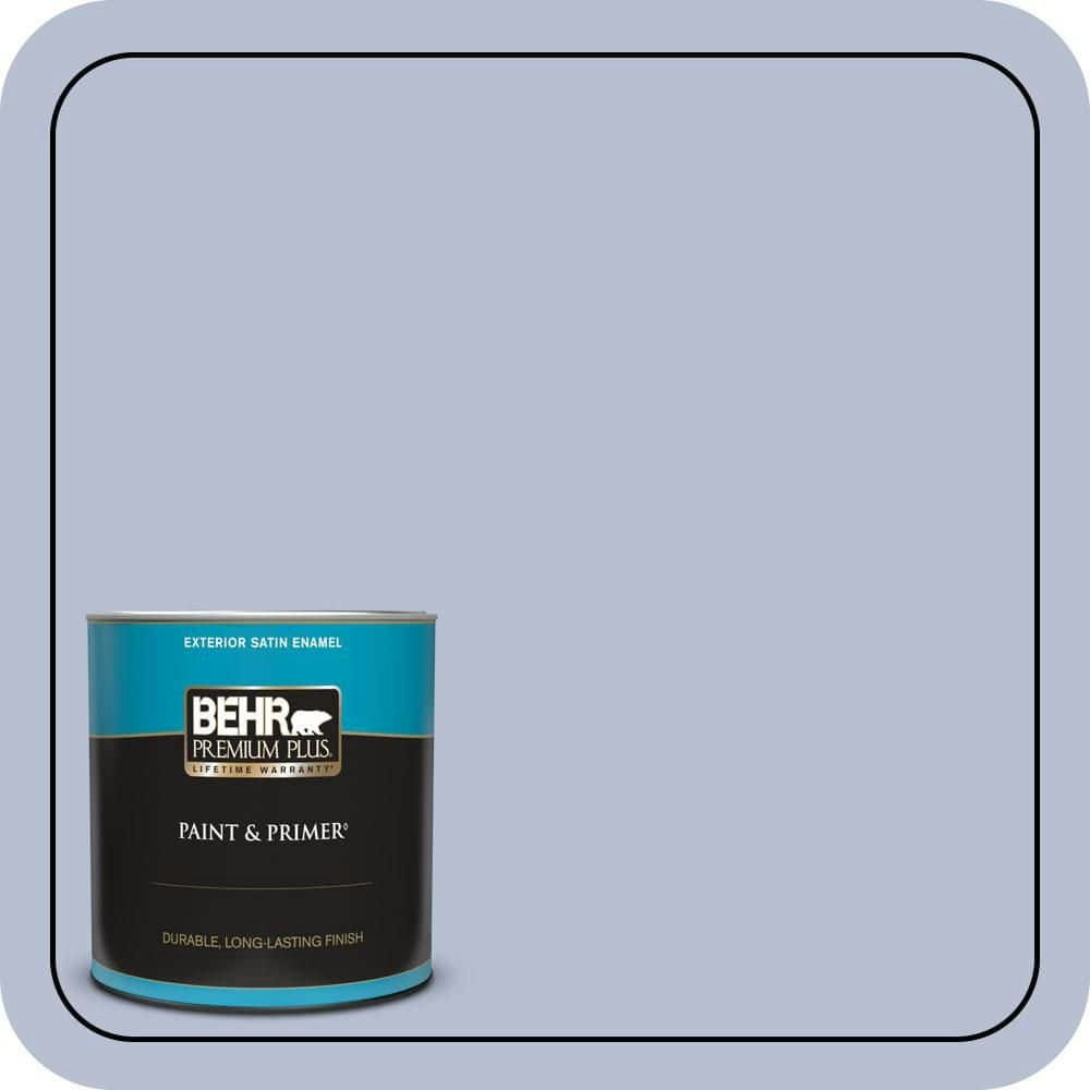 Behr Sweet Juliet Satin Enamel Exterior Paint & Primer 1-Quart: $24.98 Behr Sweet Juliet Satin Enamel Exterior Paint & Primer 1-Quart: $24.98