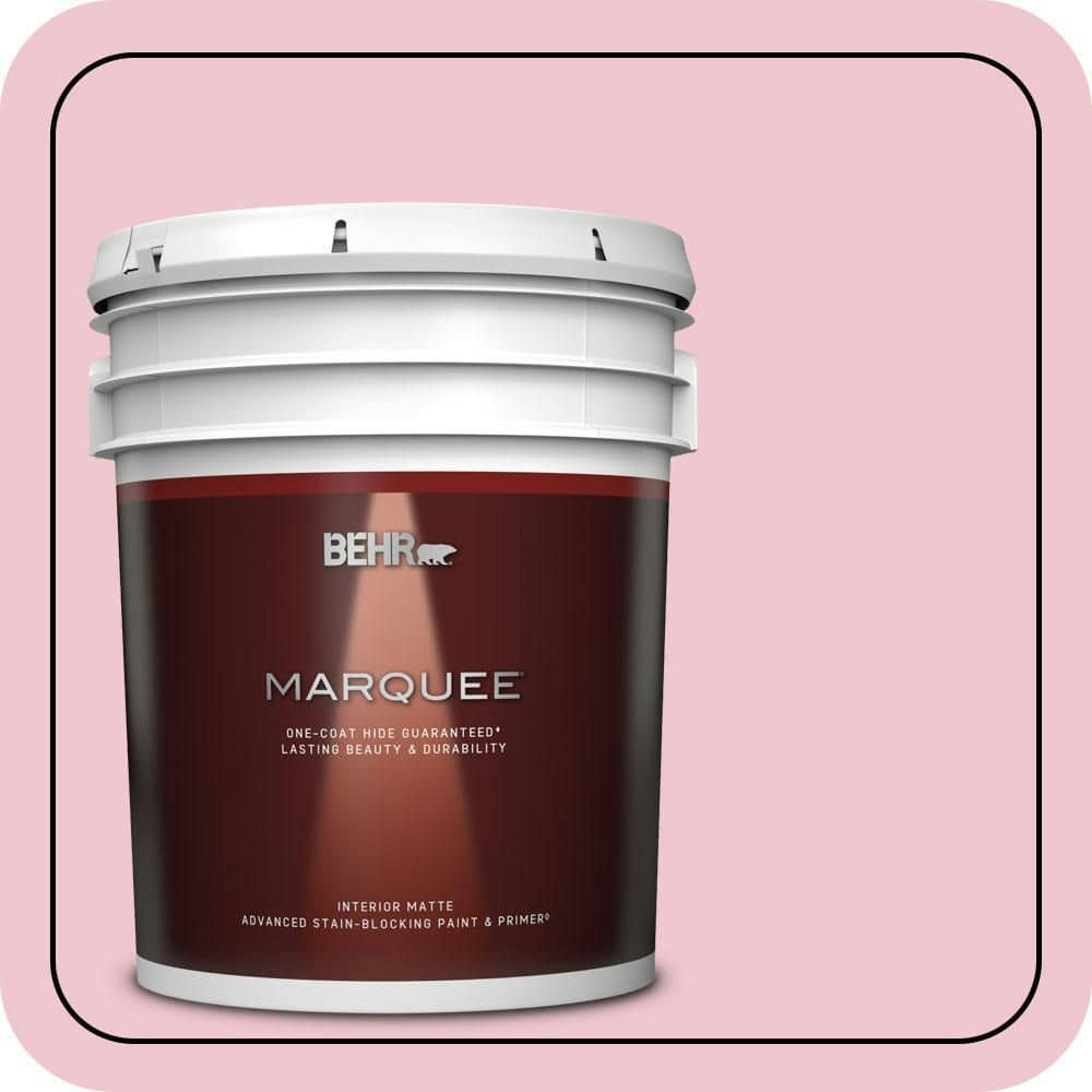 Behr Premium Plus Sweetheart Matte Interior Paint & Primer 5-Gallon: $259 Behr Premium Plus Sweetheart Matte Interior Paint & Primer 5-Gallon: $259