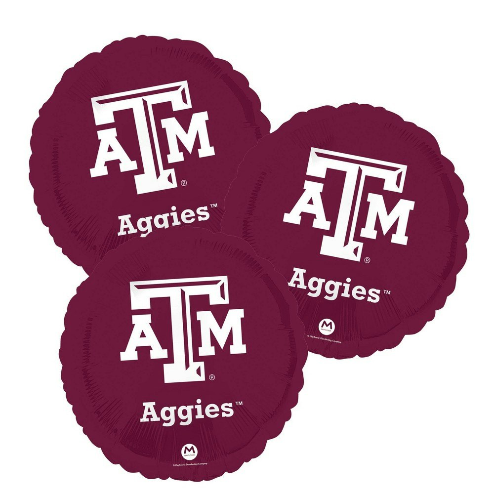 Mayflower Texas A&M Graduation Foil Balloons 3-Pack: $9.99 Mayflower Texas A&M Graduation Foil Balloons 3-Pack: $9.99