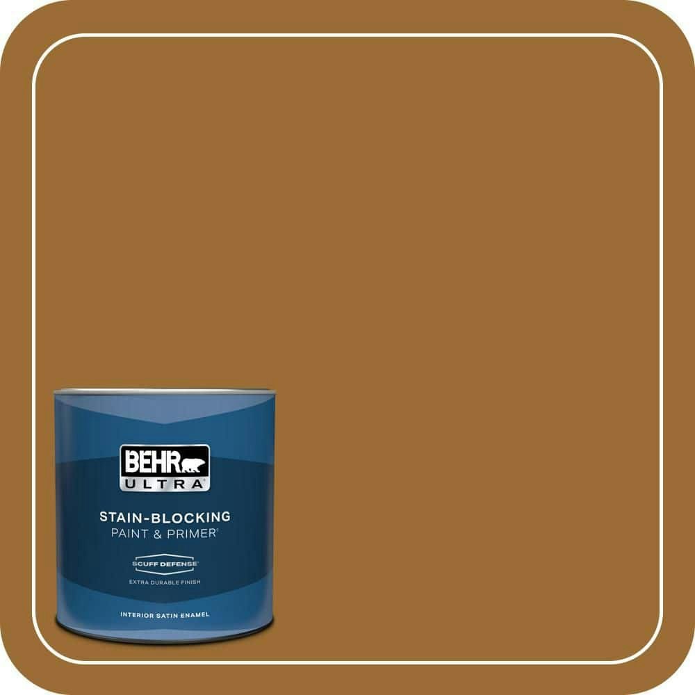 Behr Premium Plus Curry Powder Satin Interior Paint and Primer 1-Quart: $23.98 Behr Premium Plus Curry Powder Satin Interior Paint and Primer 1-Quart: $23.98