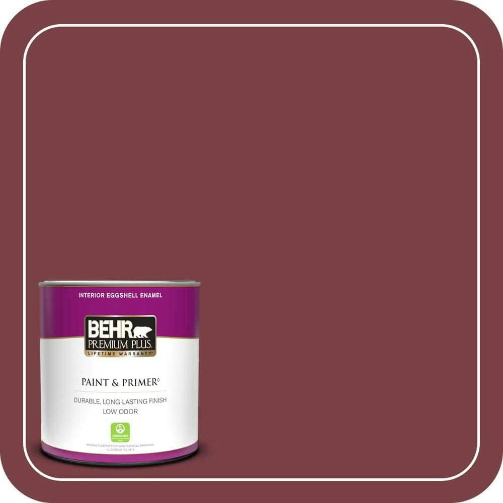 Behr Spiced Wine Eggshell Interior Enamel Paint and Primer 1-Quart: $18.48