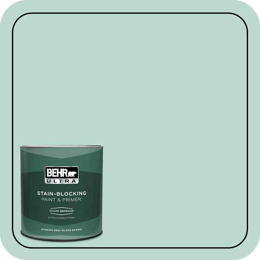 Serene Breeze Semi-Gloss Interior Paint and Primer 1-Quart: $24.98 Serene Breeze Semi-Gloss Interior Paint and Primer 1-Quart: $24.98
