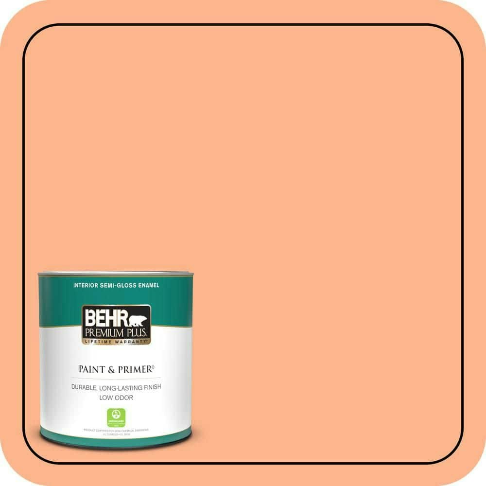 Desert Sunrise 1-Quart Semi-Gloss Interior Paint and Primer: $20.48 Desert Sunrise 1-Quart Semi-Gloss Interior Paint and Primer: $20.48