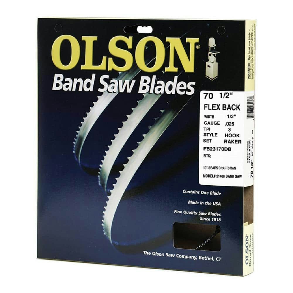 70-1/2-inch 3 TPI High Carbon Steel Band Saw Blade: $15.42 70-1/2-inch 3 TPI High Carbon Steel Band Saw Blade: $15.42