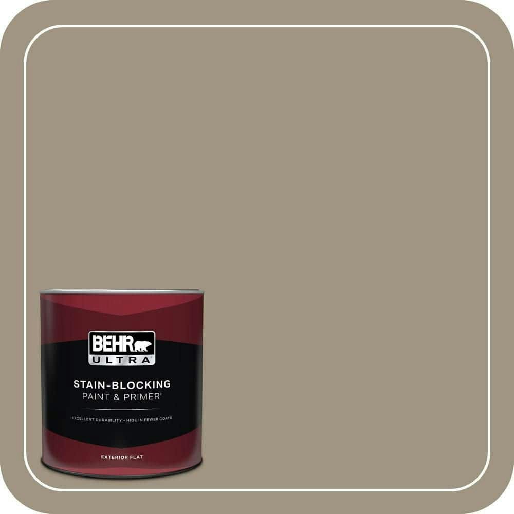 Shadow Taupe Flat Exterior Paint and Primer 1-Quart: $28.98 Shadow Taupe Flat Exterior Paint and Primer 1-Quart: $28.98