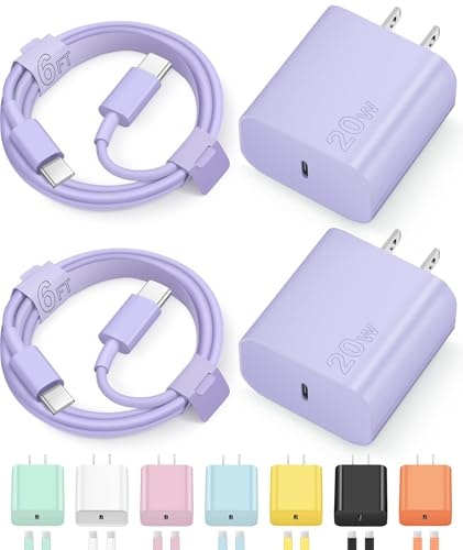 iPhone USB-C Wall Charger and 6-Foot Cable 2-Pack: $9.99