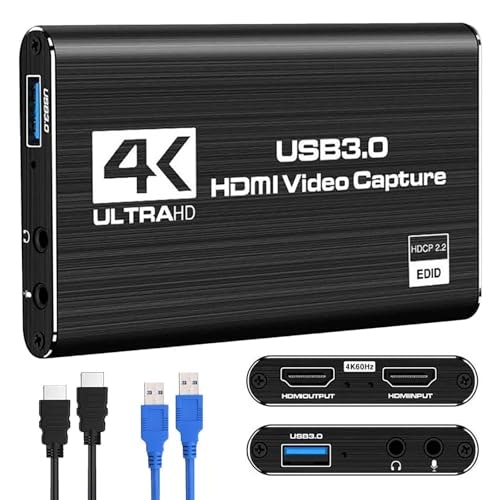USB 3.0 1080p 60FPS HDMI Video Capture Card: $19.99 USB 3.0 1080p 60FPS HDMI Video Capture Card: $19.99