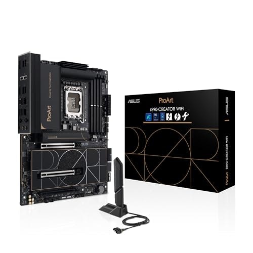 Asus ProArt Z890-Creator WiFi Motherboard: $454.99 Asus ProArt Z890-Creator WiFi Motherboard: $454.99