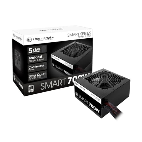 Thermaltake Smart 700W 80+ White Power Supply: $42.55 Thermaltake Smart 700W 80+ White Power Supply: $42.55
