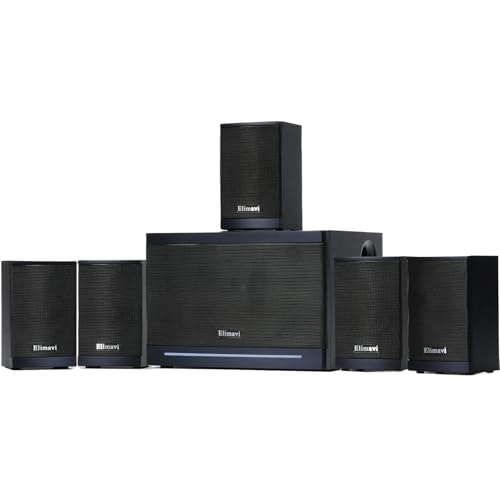 Elimavi 5.1 Surround Sound Home Theater System: $151.99