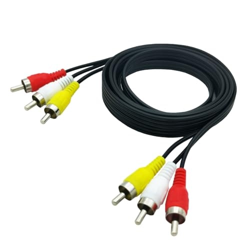 6-Foot RCA Audio Video Composite Cable: $5.59 6-Foot RCA Audio Video Composite Cable: $5.59