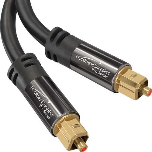 CableDirect 10-Foot Toslink Optical Audio Cable: $7.64 CableDirect 10-Foot Toslink Optical Audio Cable: $7.64