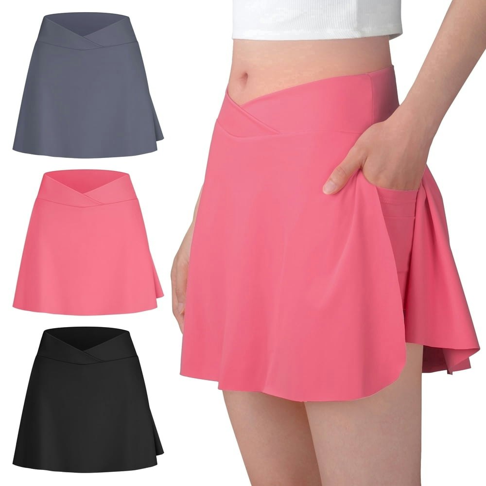 Big Elephant Girls' Athletic Skorts 3-Pack: $25.49